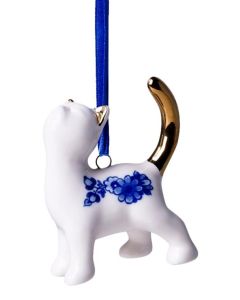 Kerstornament Smekende Kat