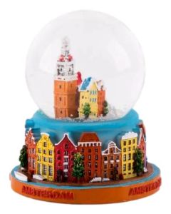 Waterbol Stadstafereel Amsterdam 6 cm S
