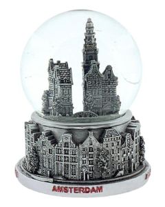 Sneeuwbol Amsterdam, 9 cm