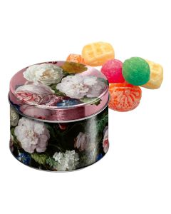 Lekkernij blik Bloemen van de Heem met oud Hollands snoepgoed