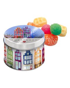 Snoepblikje Amsterdam Grachtenhuisjes