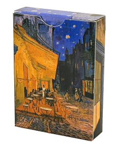 Speelkaarten 'Van Gogh' - Terras bij Nacht