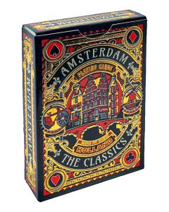 Speelkaarten "Amsterdam Rood/Goud"