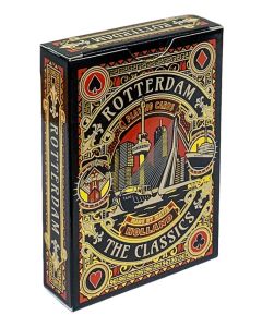 Speelkaarten "Rotterdam Rood/Goud"