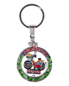 Sleutelhanger Spinner Fiets Amsterdam