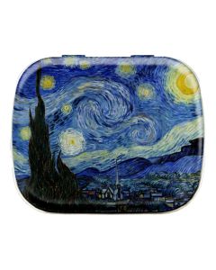 Pepermunt in blikje, Sterrennacht - Vincent Van Gogh