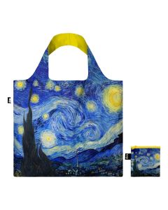 Loqi Foldable Shopper "Starry Night, van Gogh"