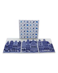 Straatje Tegels "Amsterdam" in cadeaudoosje