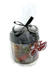 Stroopwafel Cadeau "Fiets Brug"