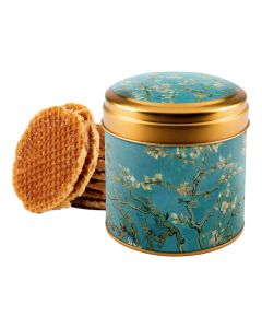 Stroopwafels in Blik "Amandelbloesem"