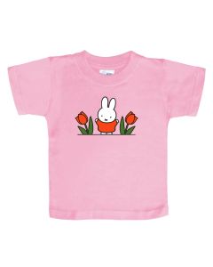 Nijntje T-Shirt Roze Tulpen