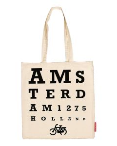 Tas Katoen "Amsterdam Haarscherp"