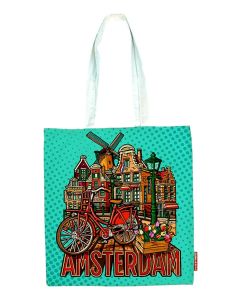 Tas Katoen "City Vibes Amsterdam"