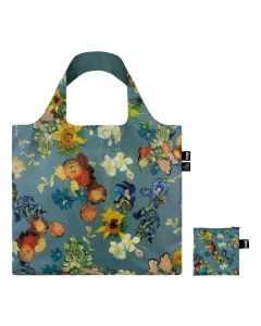 LoQi Vincent van Gogh Blauwe Bloemen Tas