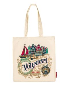 Katoenen Tas "Volendam Ornaments"