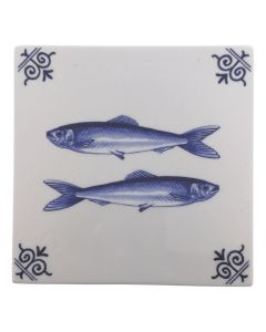 Tegel Vissen, 13 cm