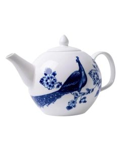 Theepot Paauw Blauw