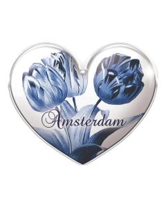 Magneet Hart Tulpen Amsterdam