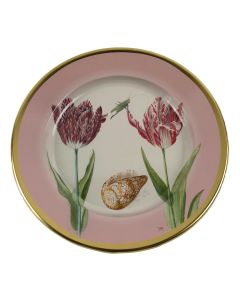 Sierbordje Tulpen Roze van Jacob Marrel, 16 cm 