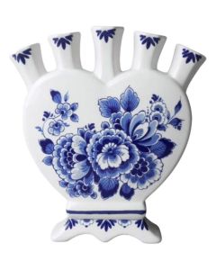 Tulpenvaas Hartvormig "Bloemen & Landschap"