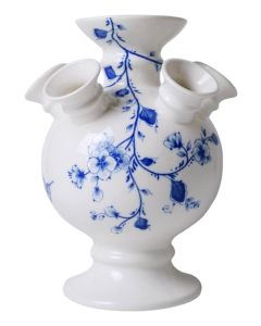 Tulpenvaas op voet - Orchidee - 22 cm