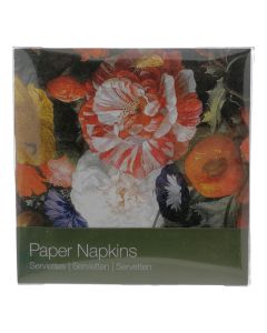 Luxe servetten "Vaas met Bloemen" door Jan Davidsz de Heem
