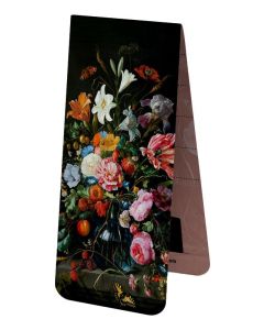 Boekenlegger  "Vaas met bloemen", Jan Daviz. de Heem