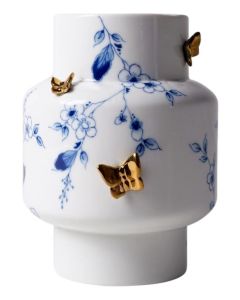 Vaas Vlindergoud - 17 cm