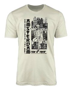 Unisex T-Shirt Van Gogh's Amsterdam Adventure - Beige