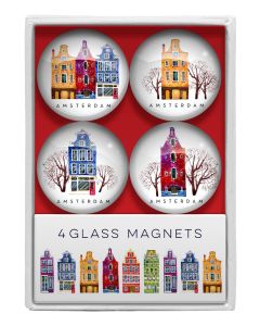 Doosje Glasmagneten "Amsterdam"