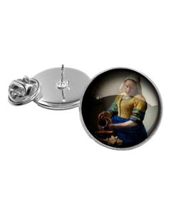 Lapel Pin Glas Vermeer Melkmeisje
