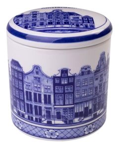 Voorraadpot "Amsterdamse Grachten"