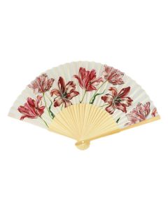 Hand fan, Merian Tulips