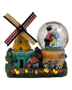 Waterbol Molen met Kussend Paar - M 