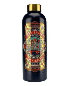 Waterfles Amsterdam - Blauw / Goud
