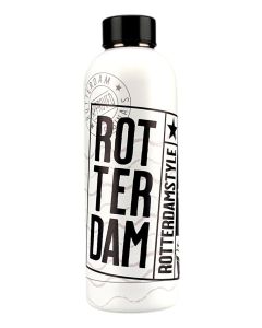 Waterfles Rotterdam - 500 ml Zwart/Wit