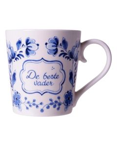 Mok Delfts Blauw - "De Beste Vader"