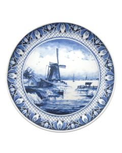 Wandbord Windmolen, 20 cm