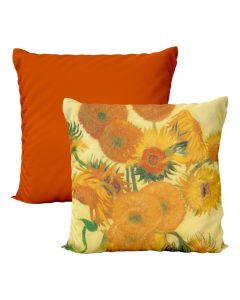Pillowcase "Sunflowers, Vincent van Gogh" (45 cm x 45 cm)