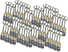 Sleutelhanger 1 DB keramisch klompje, 120 stuks