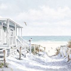 Pack of Napkins "Beach Cabin" (20 pieces)