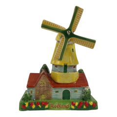 Stelling molen gekleurd, 14 cm