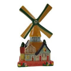 Dorpsmolen gekleurd, 10 cm