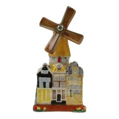 Stadsmolen gekleurd, 10 cm