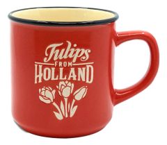 Mok Holland tulpen rood - klein
