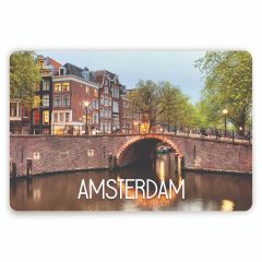 Placemat Canal of Amsterdam