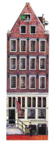 Fridge magnet Amsterdam - " Our Lord in the Attic"