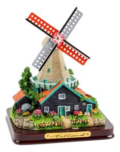 Polystone Stellingmolen Holland , 12 cm