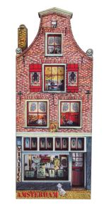 Koelkast magneet Amsterdam "Tattooshop Amsterdam"