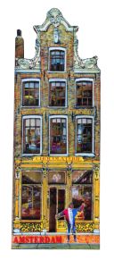 Koelkast magneet Amsterdam " Chocolaterie Amsterdam"